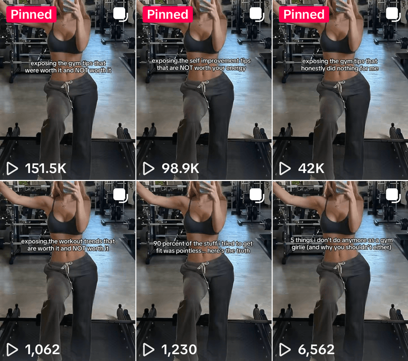 TikTok slideshow automation example 2