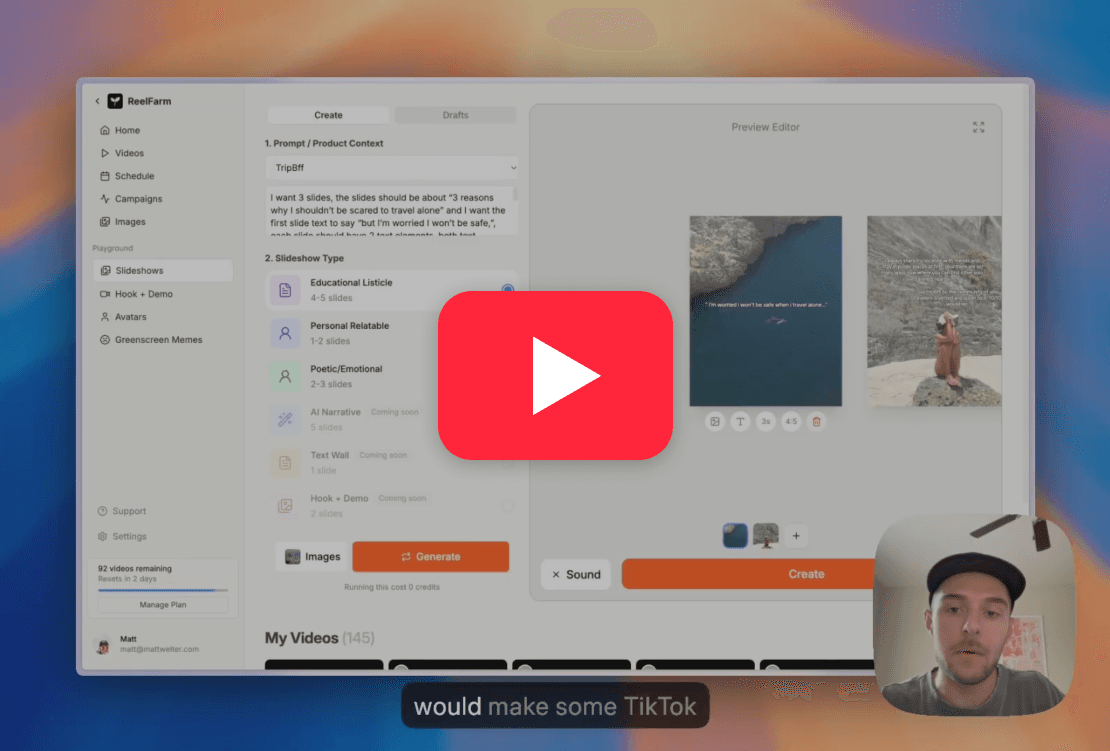 How I would promote an app with TikTok Slideshows